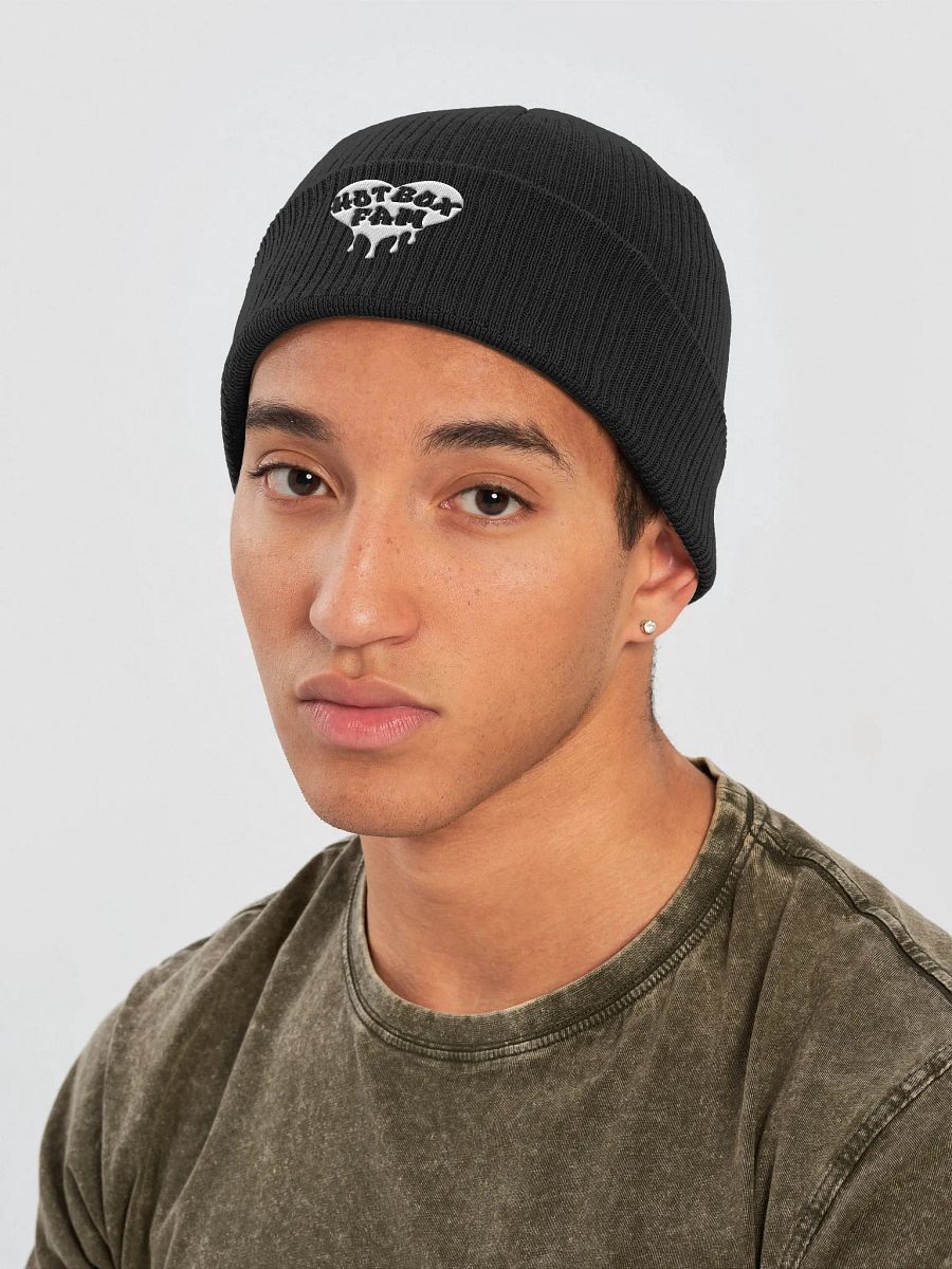 HOT BOX FAM EMBROIDERY HEART LOGO BEANIE product image (18)
