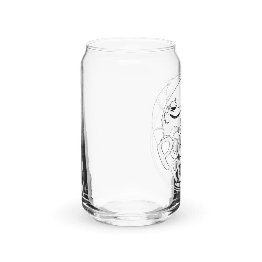 Possum Posse Can Shaped Glass WHT product image (10)