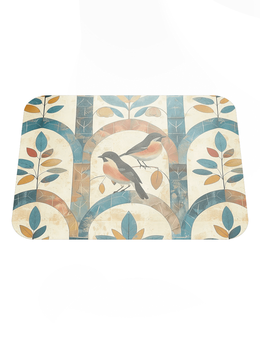 Birds on Arches Mouse Pad by Treasure Pie product image (3)