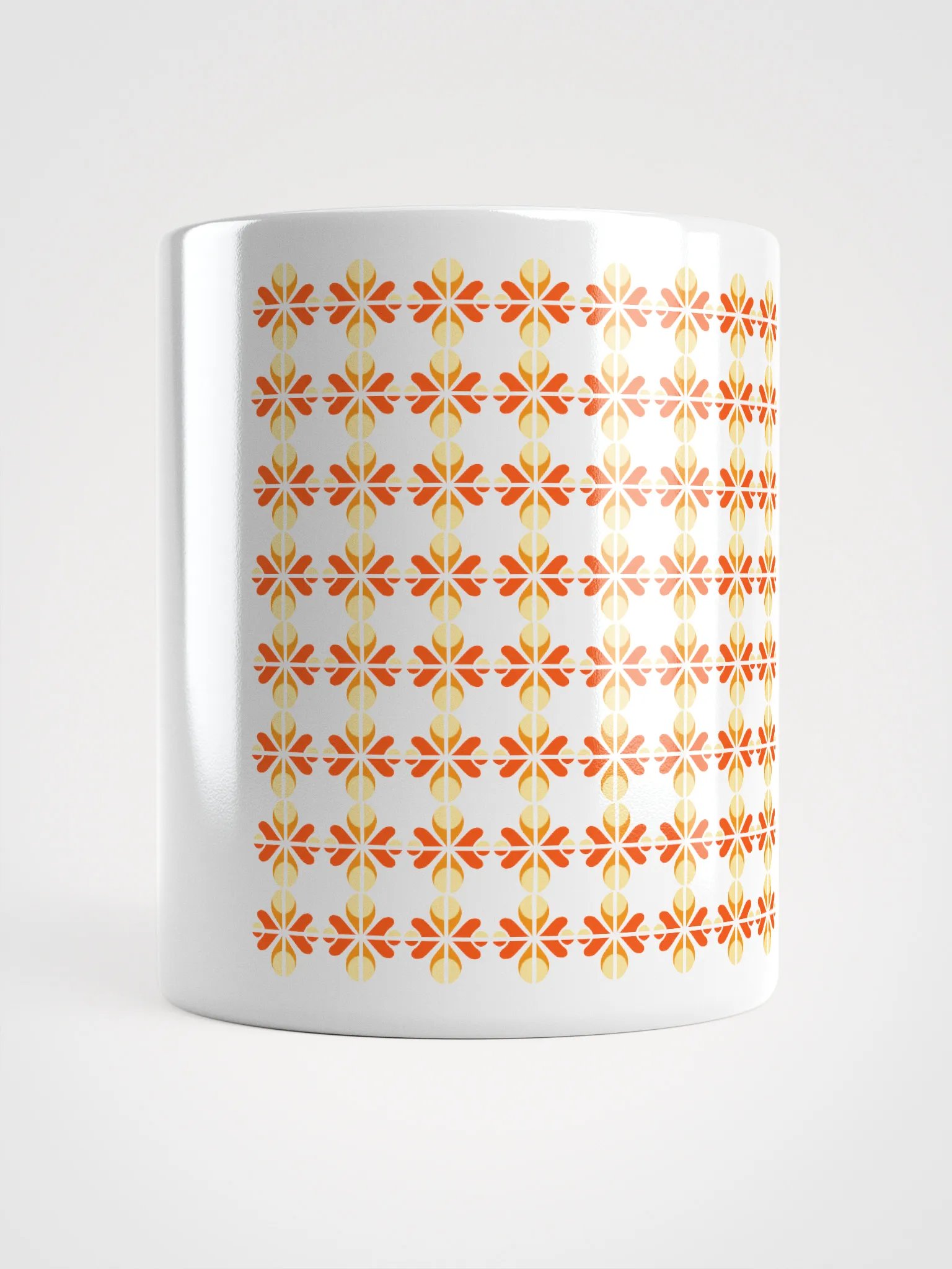 Geometric Floral Pattern Mug product image (13)