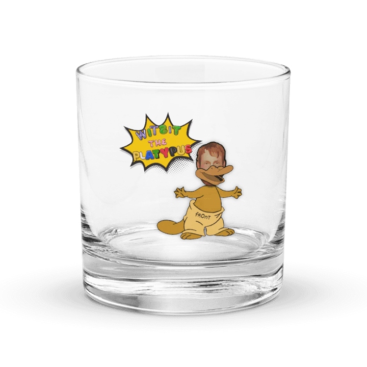 🥃 DP Debunks Collectible Glass – 2 of 4: Witsit the Platypus product image (1)
