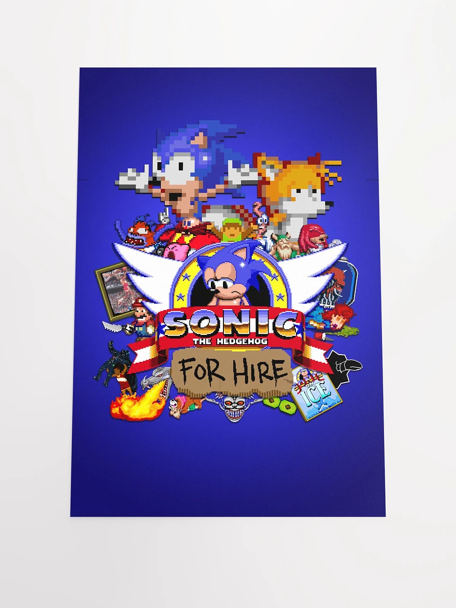 Sonic For Hire Poster product image (2)