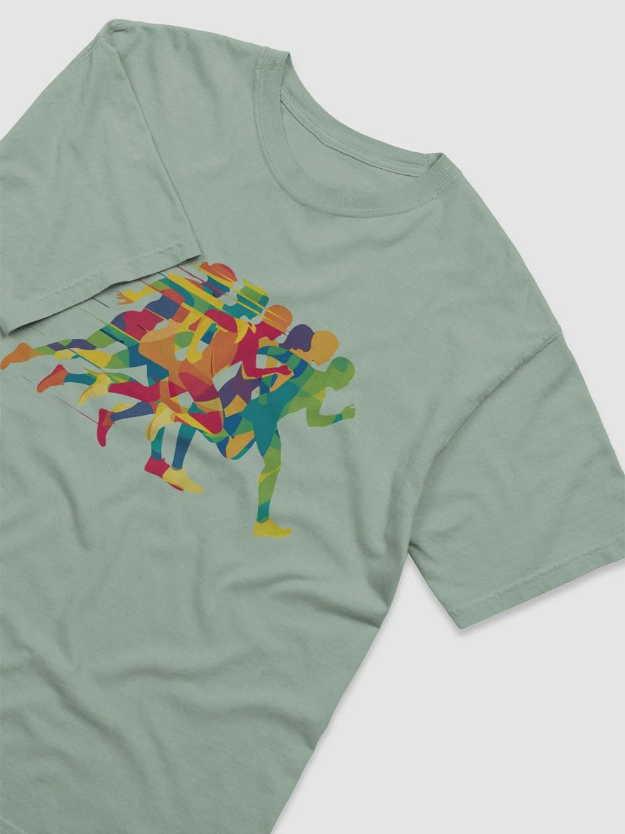 Motion Blur Runners Graphic Tee product image (35)