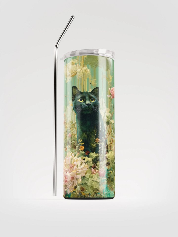 Kitty in Wonderland Stainless Steel Tumbler product image (1)