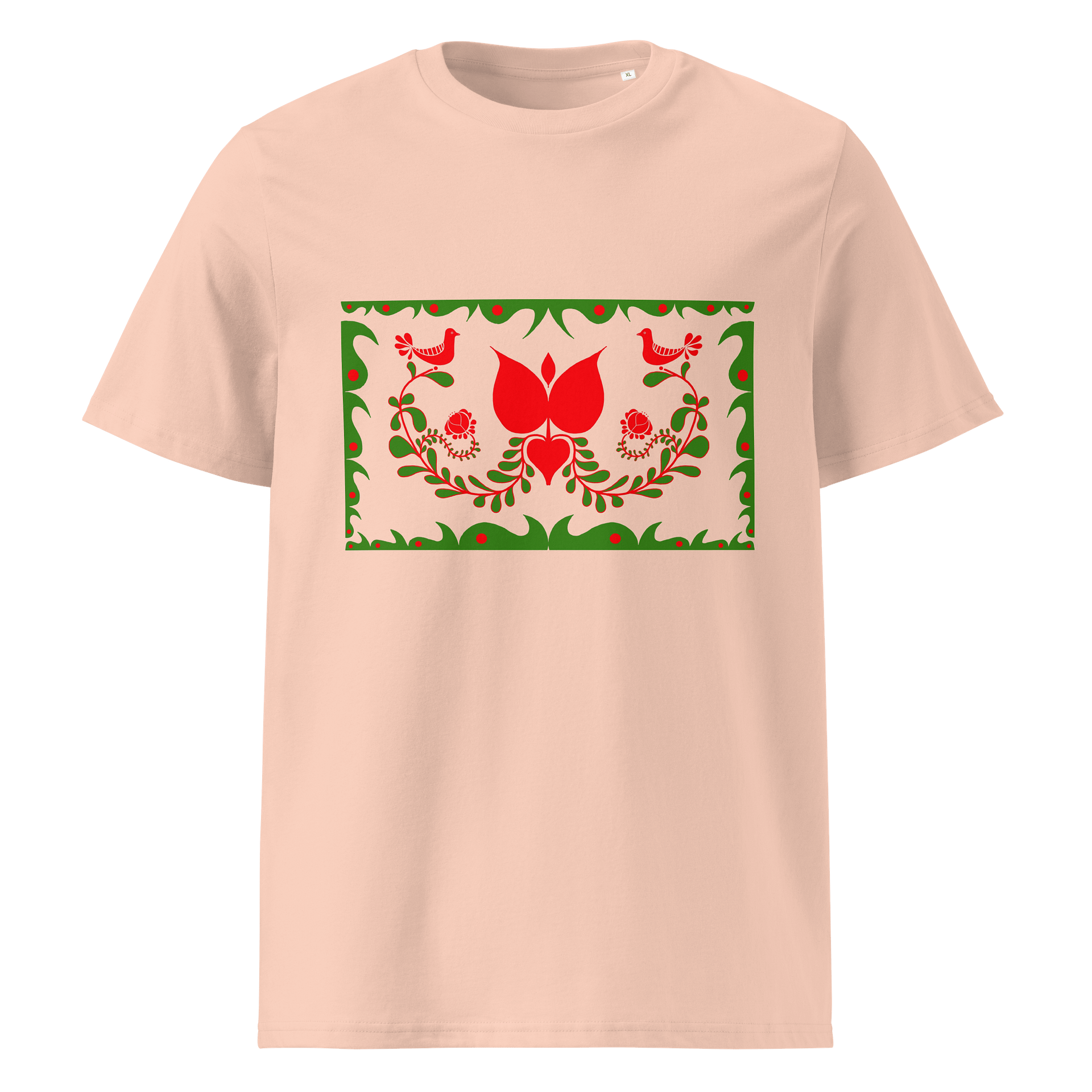 Hungarian Folk Art Birds and Blooms T-Shirt product image (1)