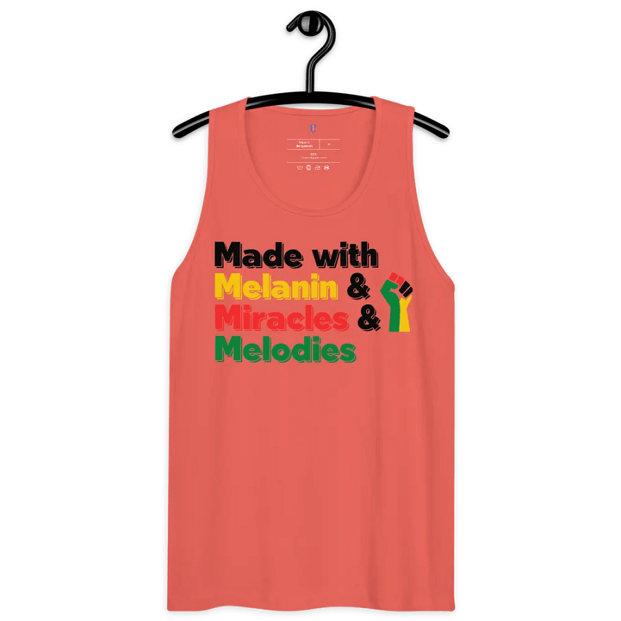 Melanin Miracles Men's Tank Top product image (69)