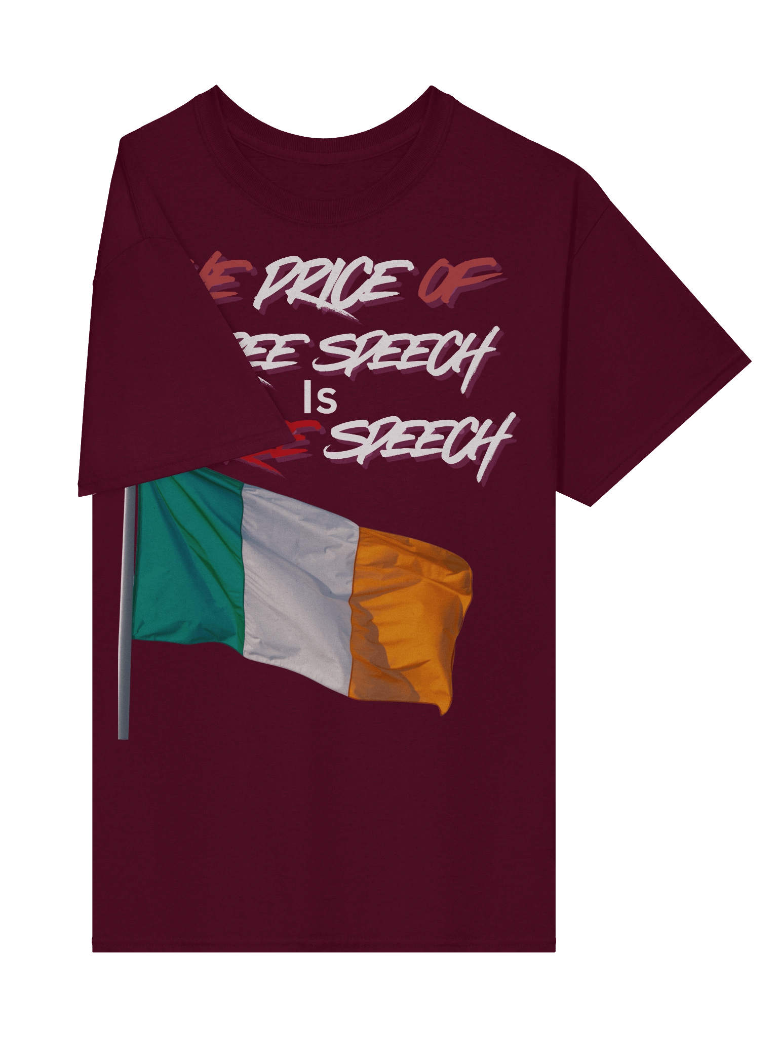 Ireland Free Speech Flag Tee product image (5)