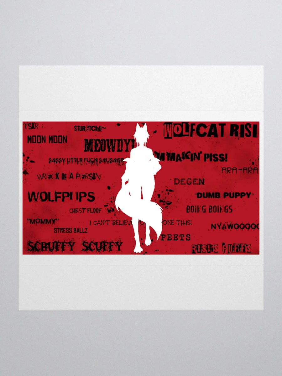 WolfcatRisi Word Wall Sticker product image (3)