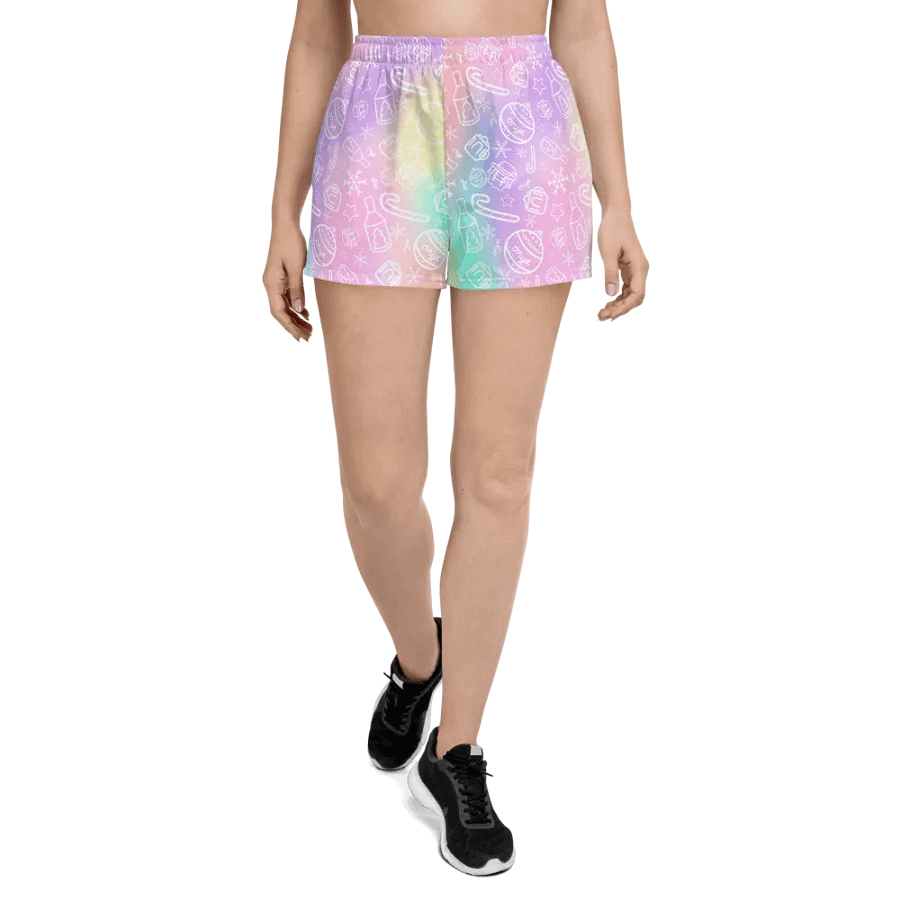 Limited Edition Christmas Tie Die Sport Shorts product image (1)