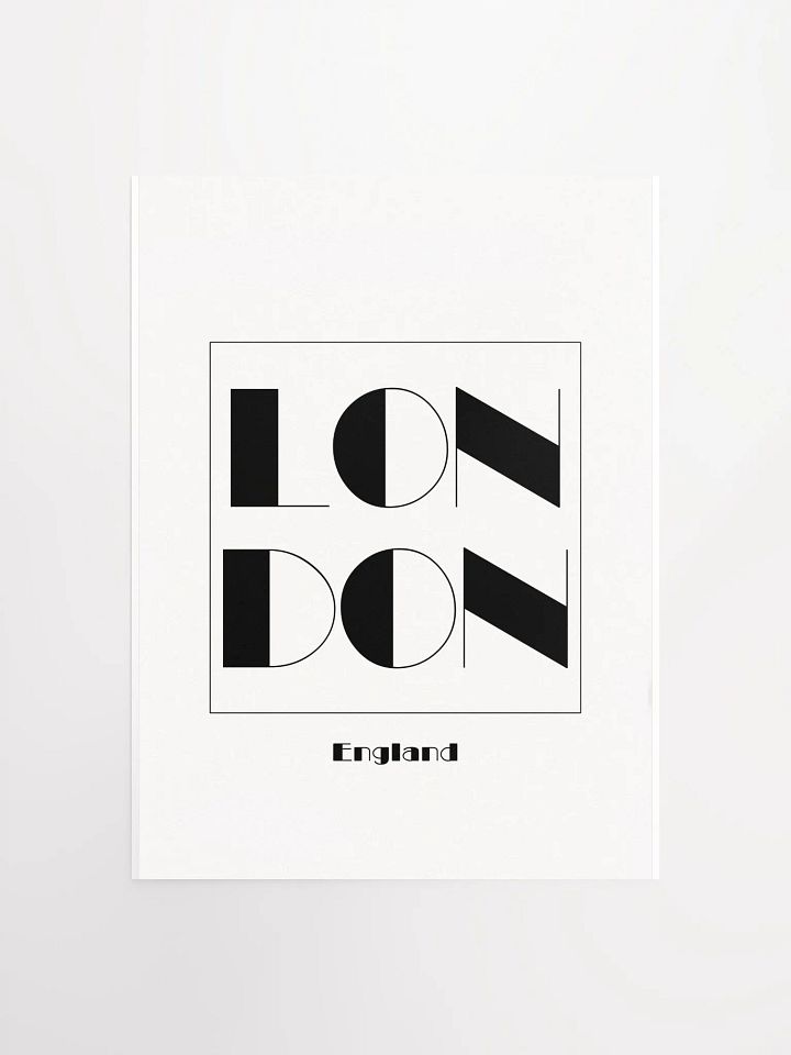 London typography design #01 product image (1)