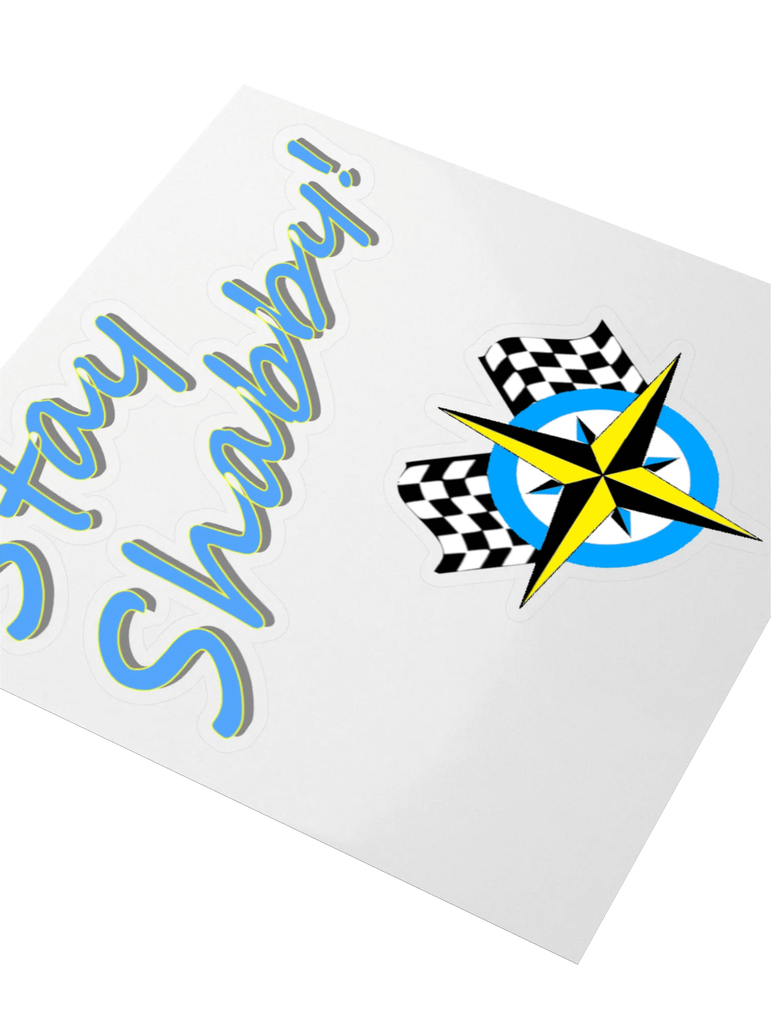 Stay Shabby Logo Sticker 2-Pack product image (3)