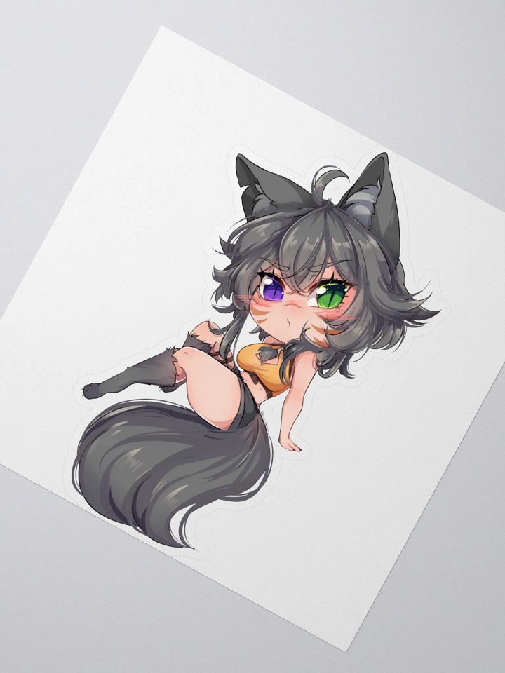 WolfcatRisi Broody Chibi Sticker product image (6)