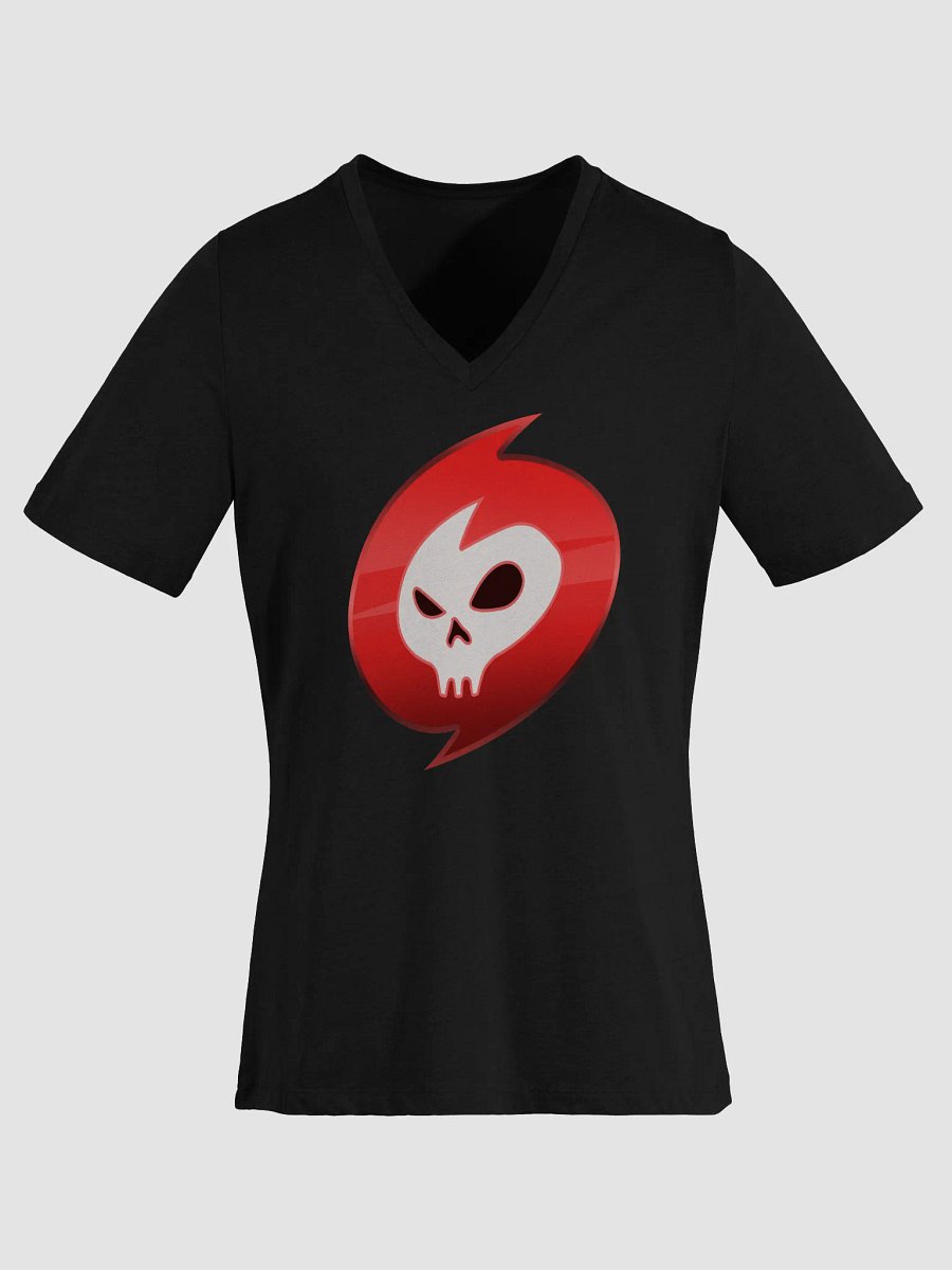 GhostQuest "O Logo" V Neck– Bold & Mysterious 💀👻 product image (2)