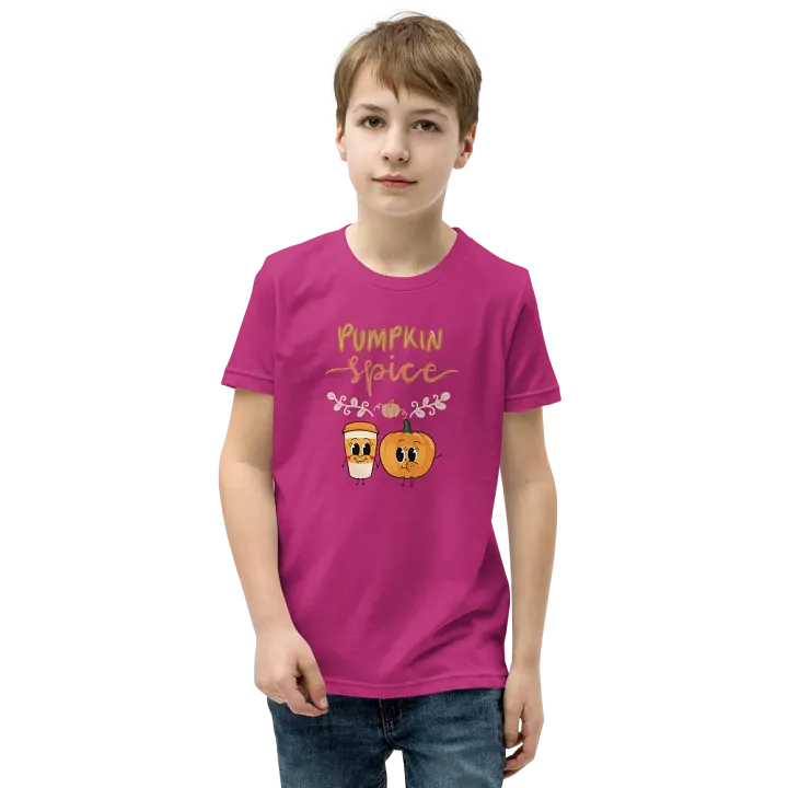 Pumpkin Spice Adventures Youth T-Shirt product image (6)