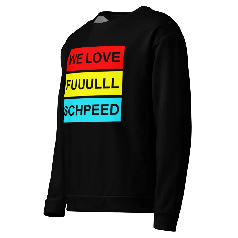 WE LOVE FULLSCHPEED Sweatshirt product image (8)