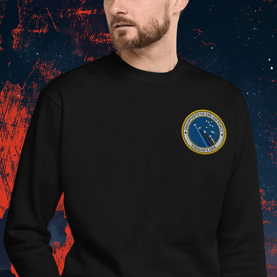 Groom Lake Embroidered Patch Shirt product image (1)
