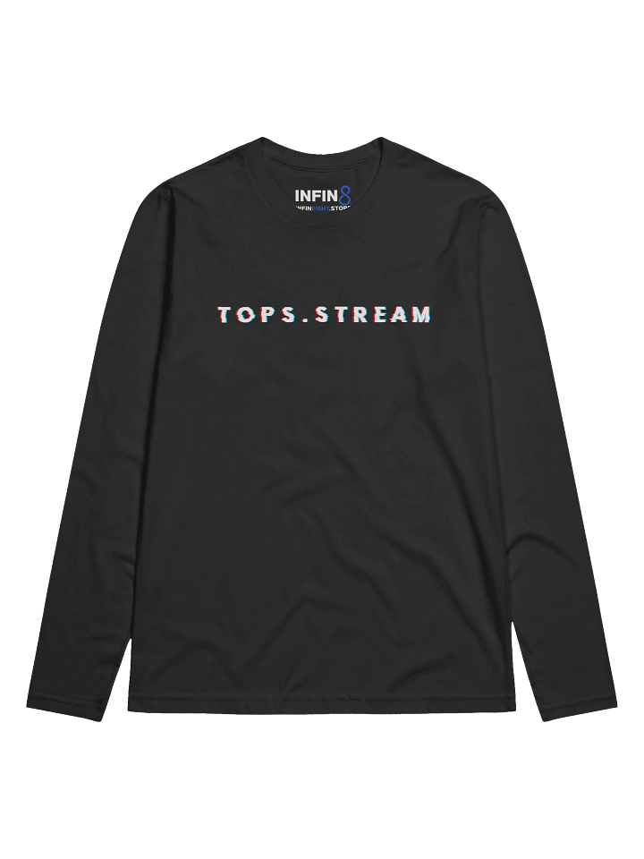 Tops Glitch Long Sleeve T-Shirt product image (1)
