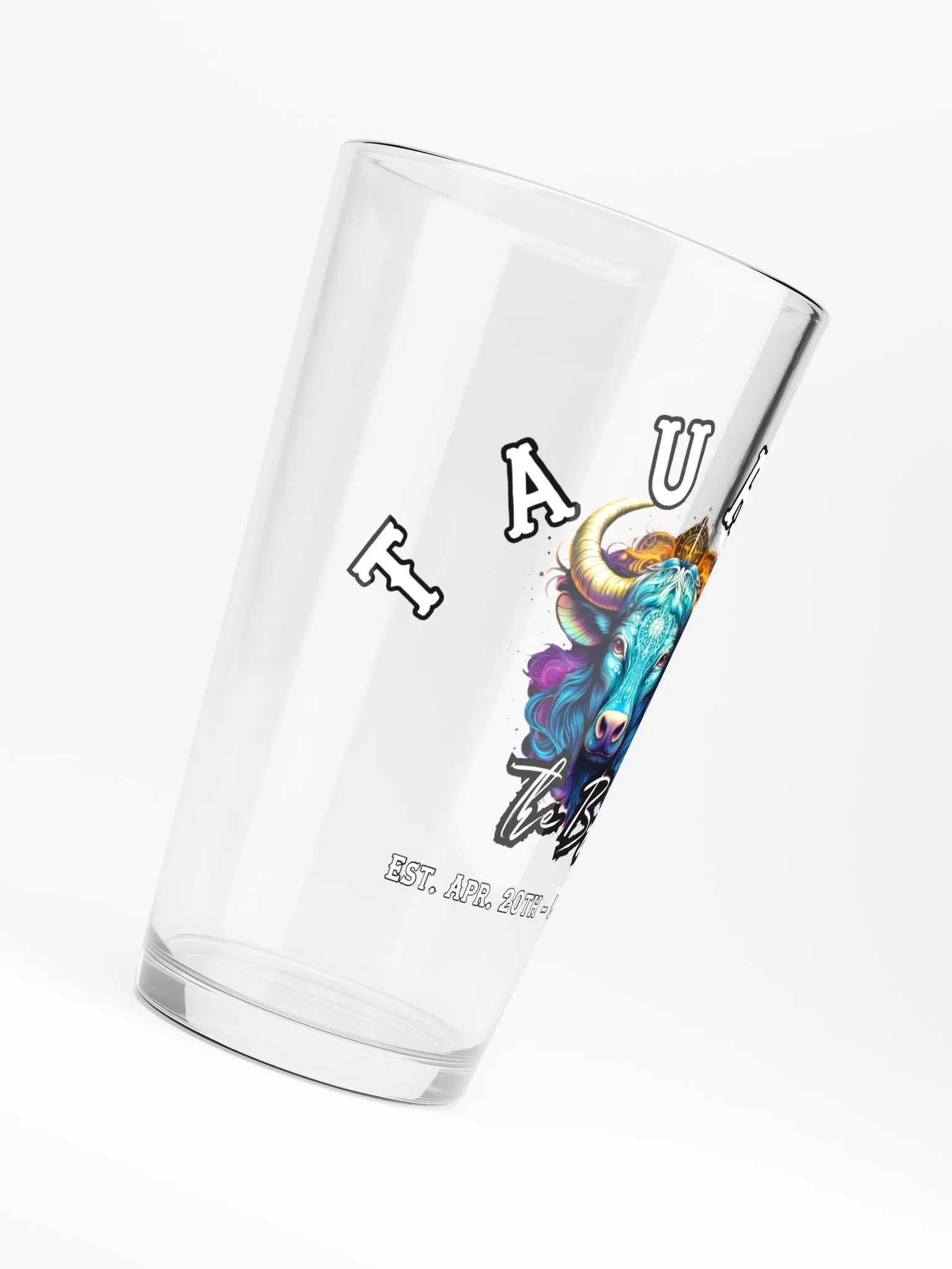 Taurus - Zodiac Shaker Pint Glass product image (6)