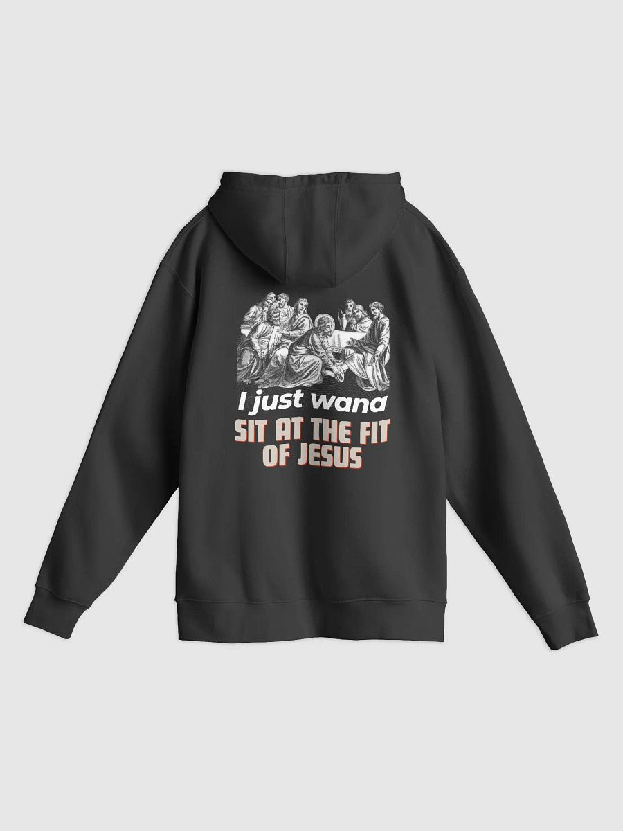 I just wanna sit at the feet of jesus Unisex Hoodie product image (1)