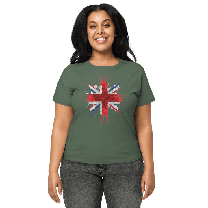 Womens Explosive Union Jack Short Tee product image (10)
