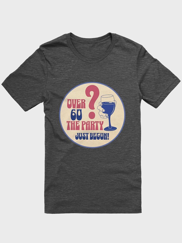 60th Birthday Celebration Wine Glass T-Shirt product image (2)