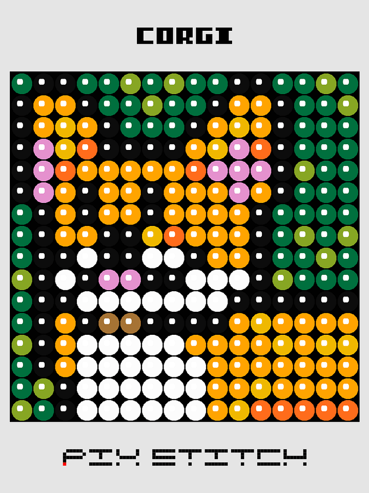 Corgi Pixel Art product image (1)