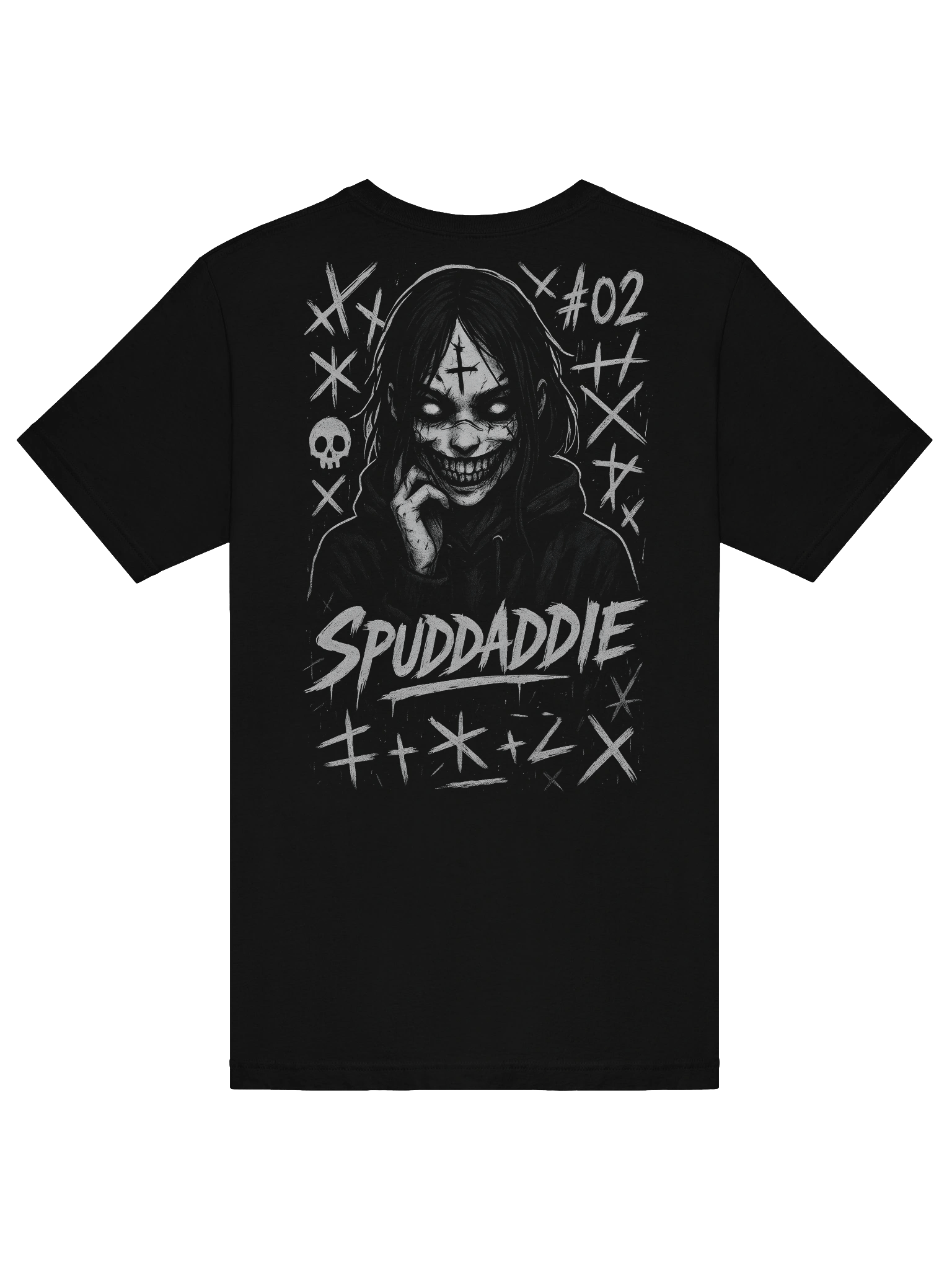 #02 SPUDDADDIE // Blackout Curse T-Shirt product image (6)