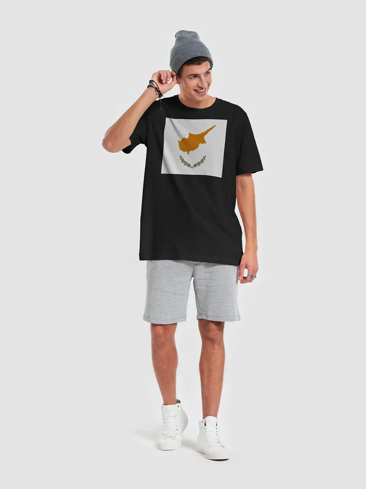 Exclusive Unisex Cyprus Flag Graphic Tee by Graphic Grove - Supersoft Cotton product image (1)
