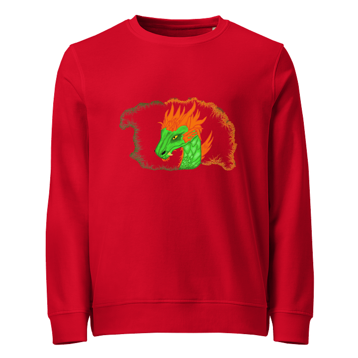 Dragon's Fury Organic Sweatshirt product image (1)
