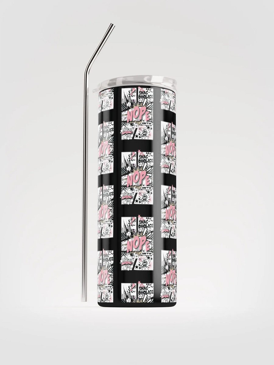 Shac-oholics Comic Blast Tumbler - Pink 