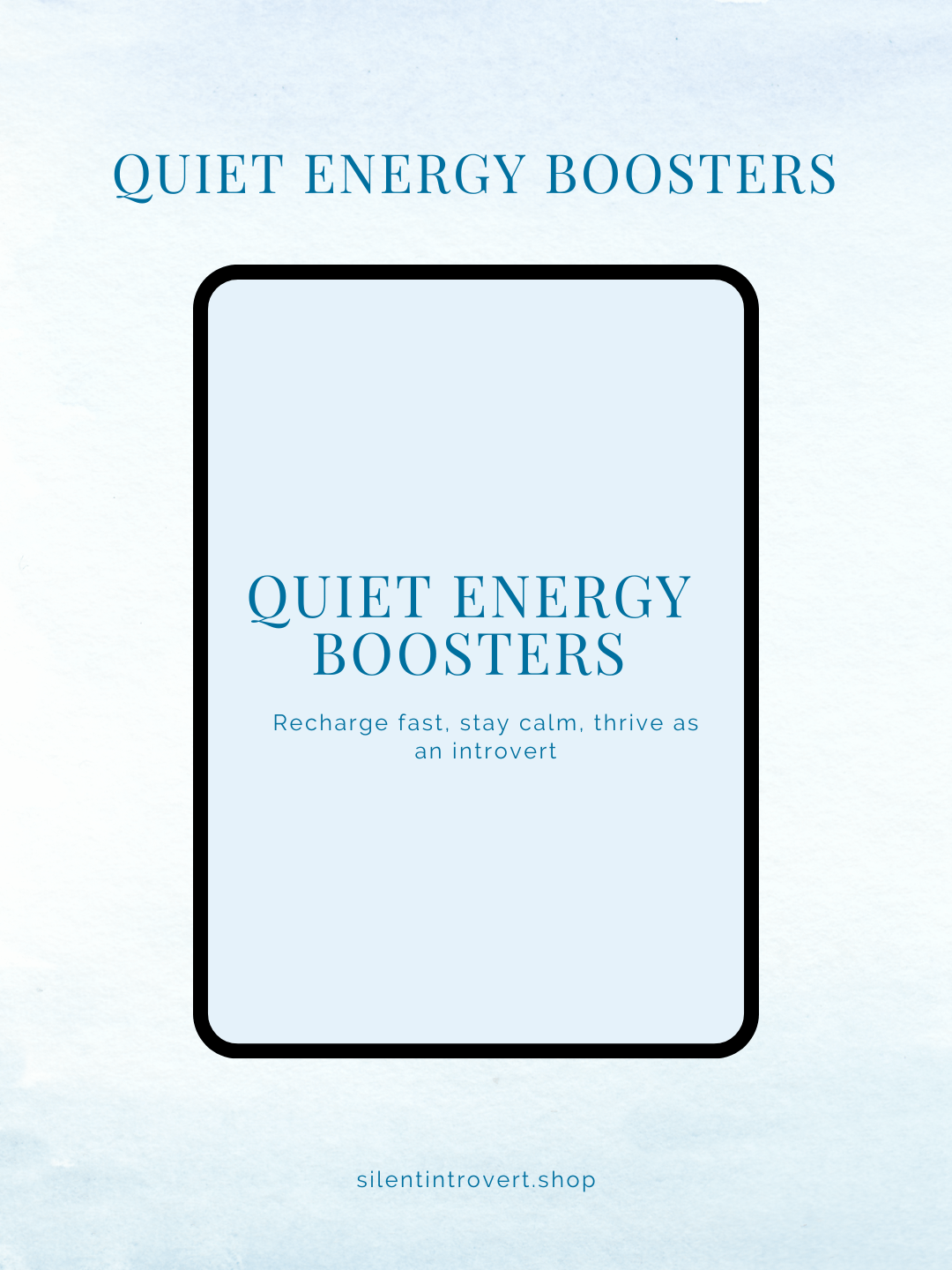 Quiet Energy Boosters product image (1)