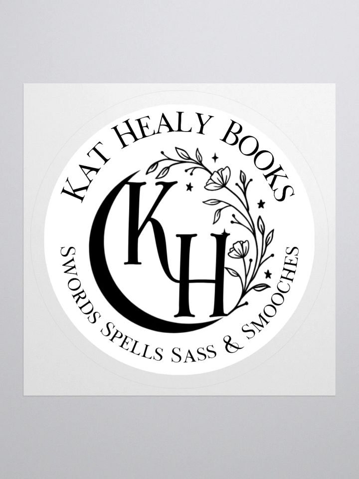 Kat Healy Books Slogan Sticker product image (2)