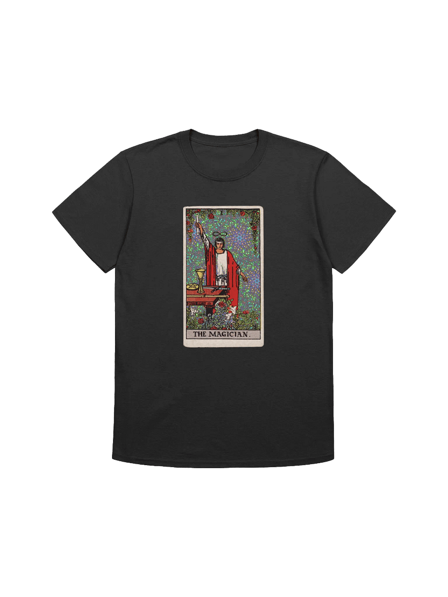 The Magician Holo card Gildan unisex T-Shirt product image (1)