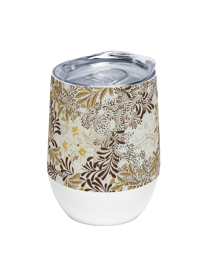 Golden Floral Wine Tumbler product image (1)