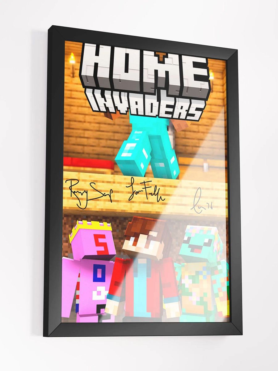 Home Invaders Signed Poster product image (4)