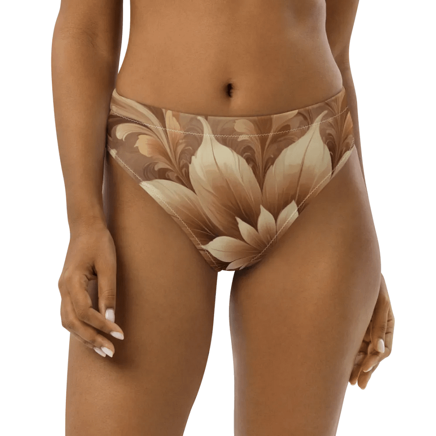 Nature Inspired Floral All-Over Print Bikini Bottoms product image (5)