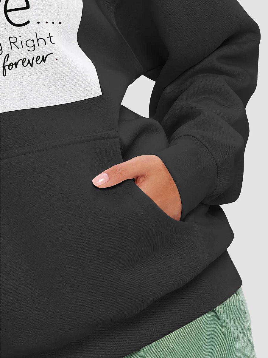 Modern Love Swiping Right Finding Forever Minimal Unisex Hoodie product image (8)