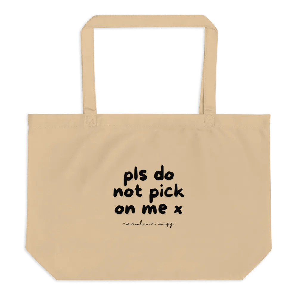 Don't Pick Me Tote Bag - Brown product image (1)