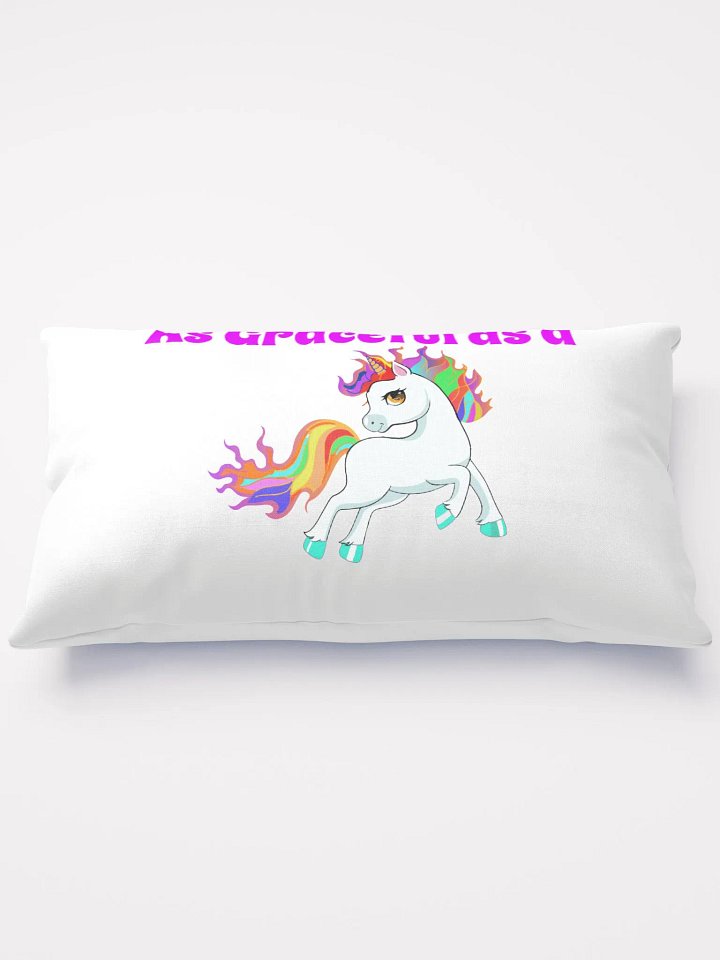 As Graceful as a Unicorn Pillow/Cushion product image (1)