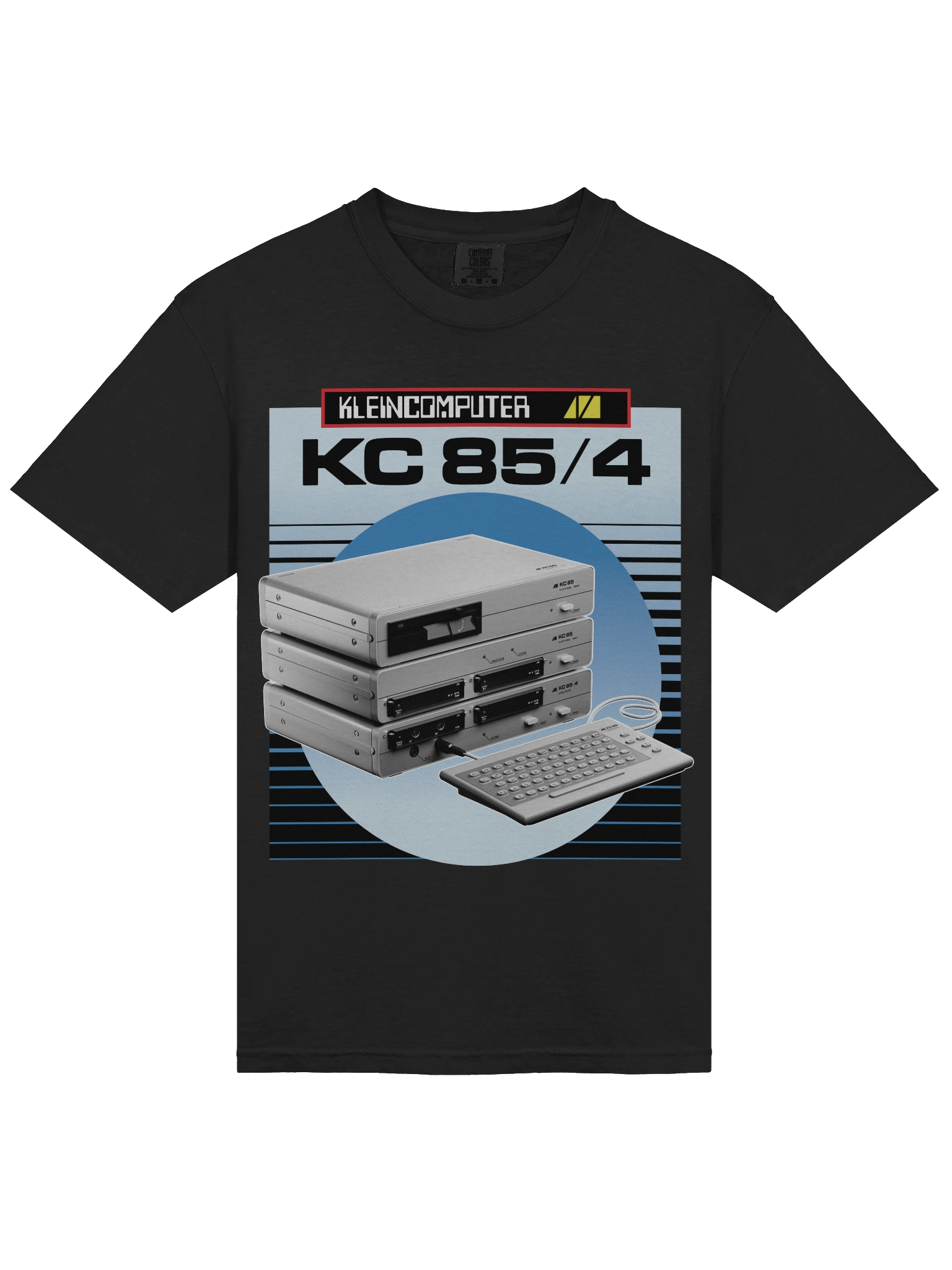 DDR Kleincomputer KC85/4 Shirt (blue) product image (2)