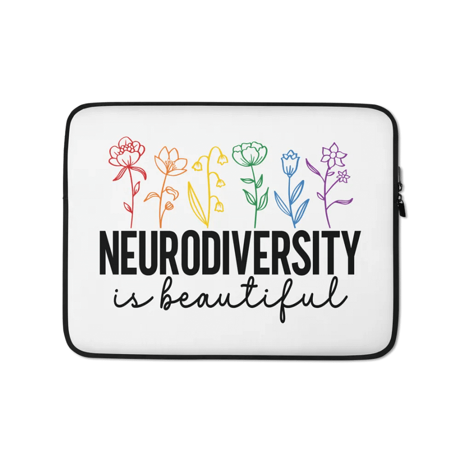 Neurodiversity Laptop Sleeve product image (1)