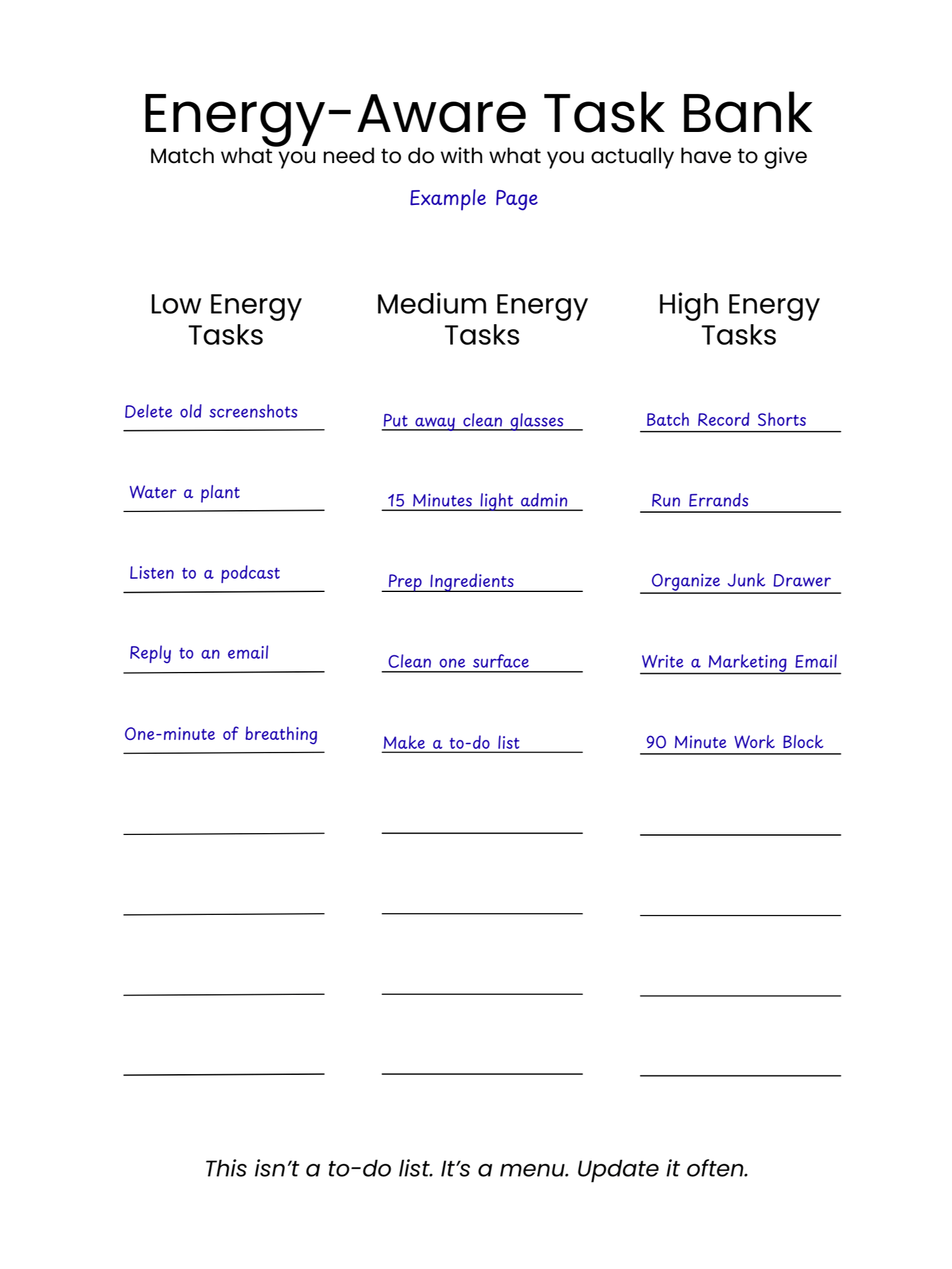 Task Bank - Energy Aware Planning System product image (1)
