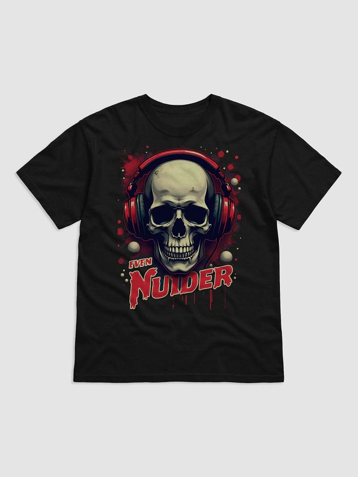 Skull Headphones Grunge | Retro Gamer Punk Vibes product image (1)