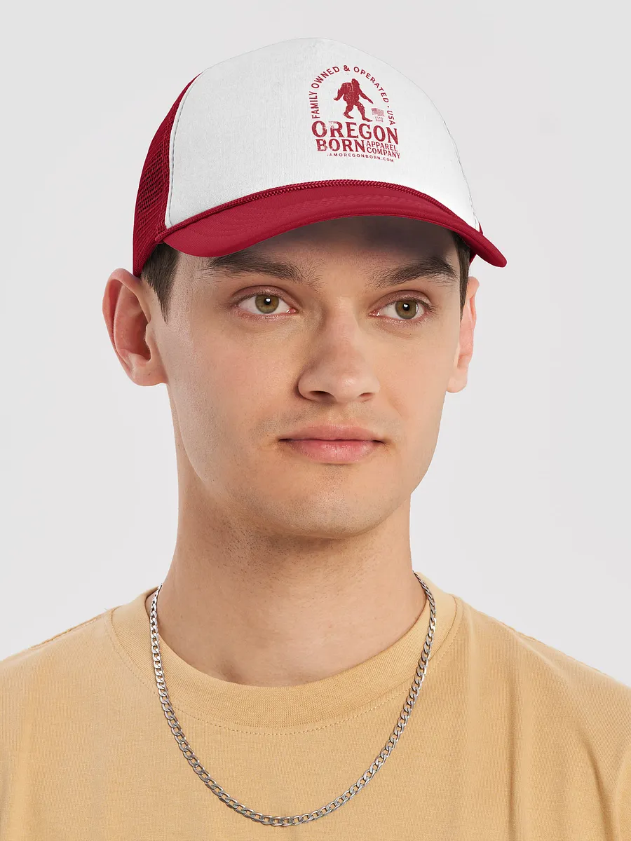 Family Owned USA Foam Trucker Hat product image (5)