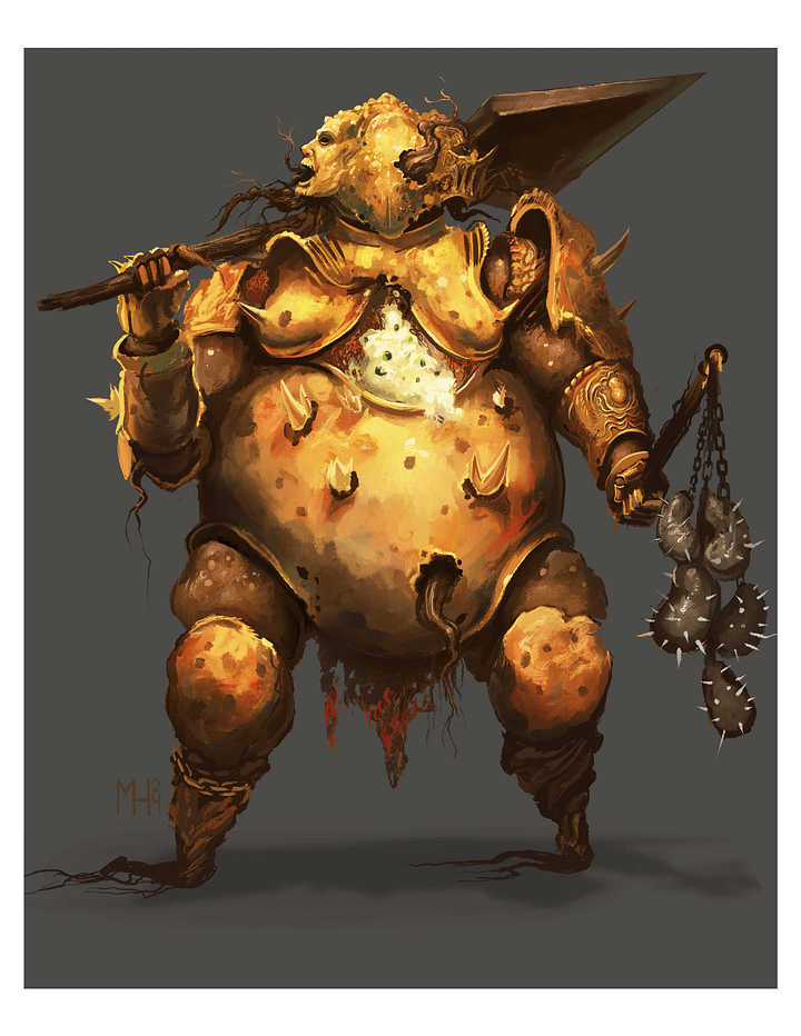 Potato Knight 8.5x11" (21.59 x 27.94cm) product image (1)