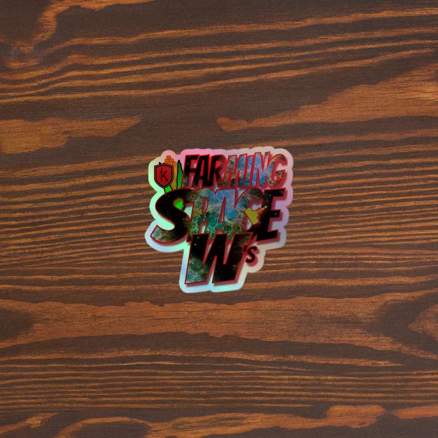 Galactic Farming Holographic Sticker Set product image (5)
