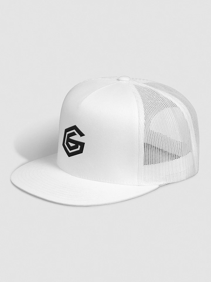 G6 Snapback Trucker Hat (Black Logo Version) product image (5)