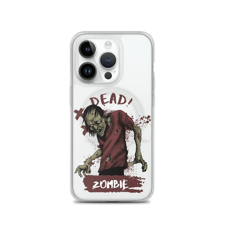 Spooky Zombie Dead! iPhone® MagSafe® Clear Case product image (3)
