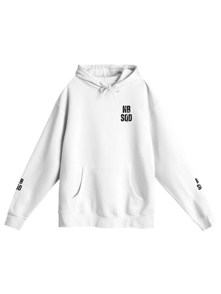 Official Noobsquad Ladies White Hoodie product image (1)