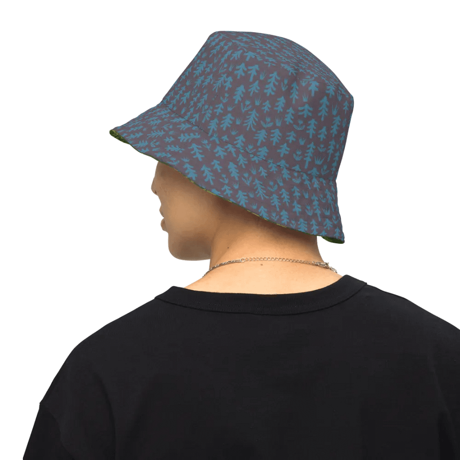 More Trees Please Reversible Bucket Hat product image (4)